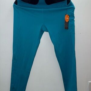 CopperLife Women's Size M Lower Back Support Leggings with adjustable straps